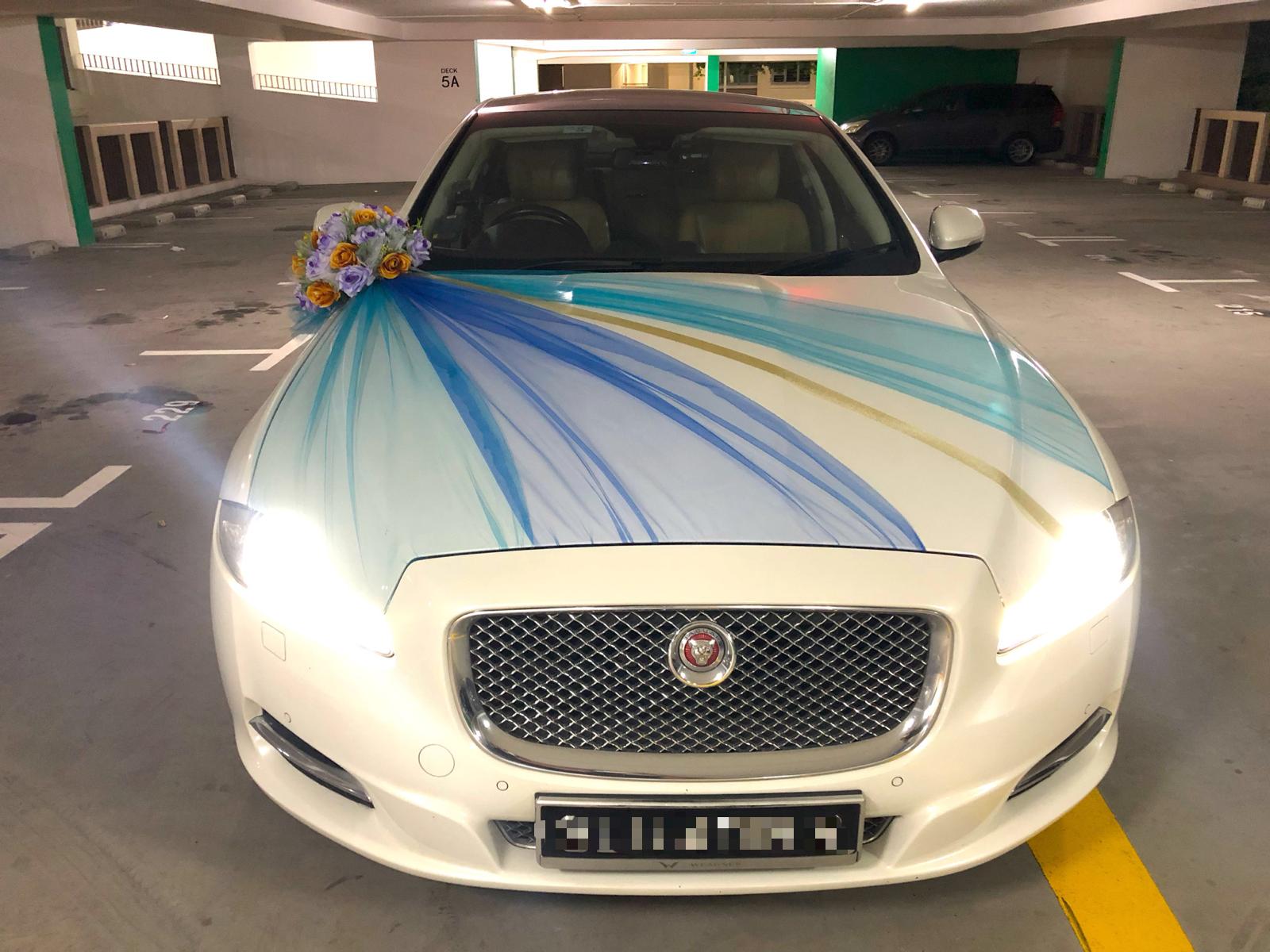 Jaguar XJL wedding car