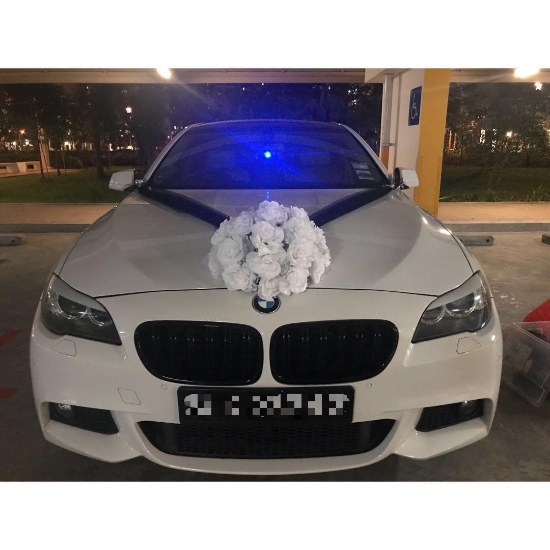 BMW 5 series wedding car