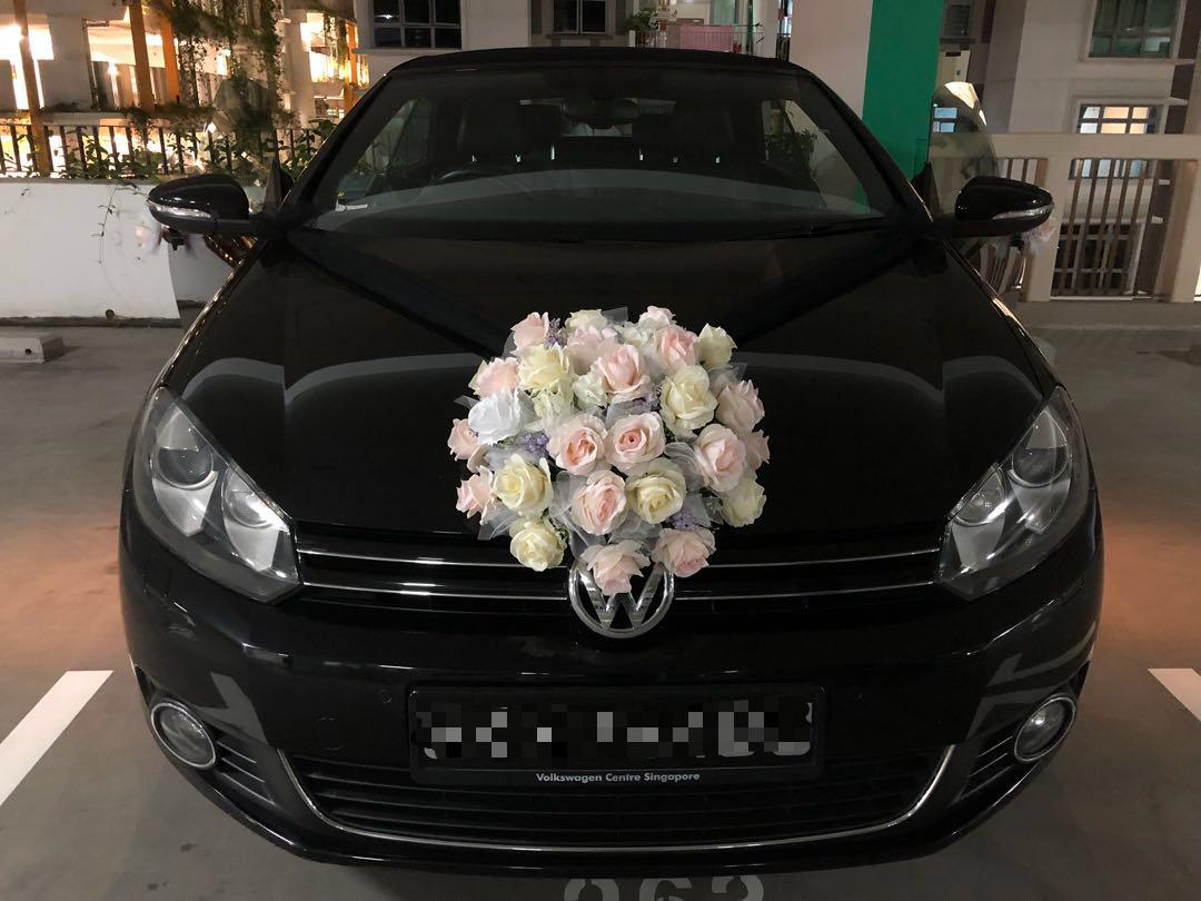 VW Golf Wedding Car