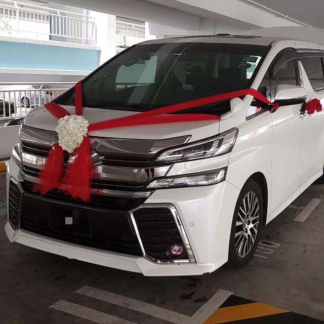 toyota Vellfire wedding car