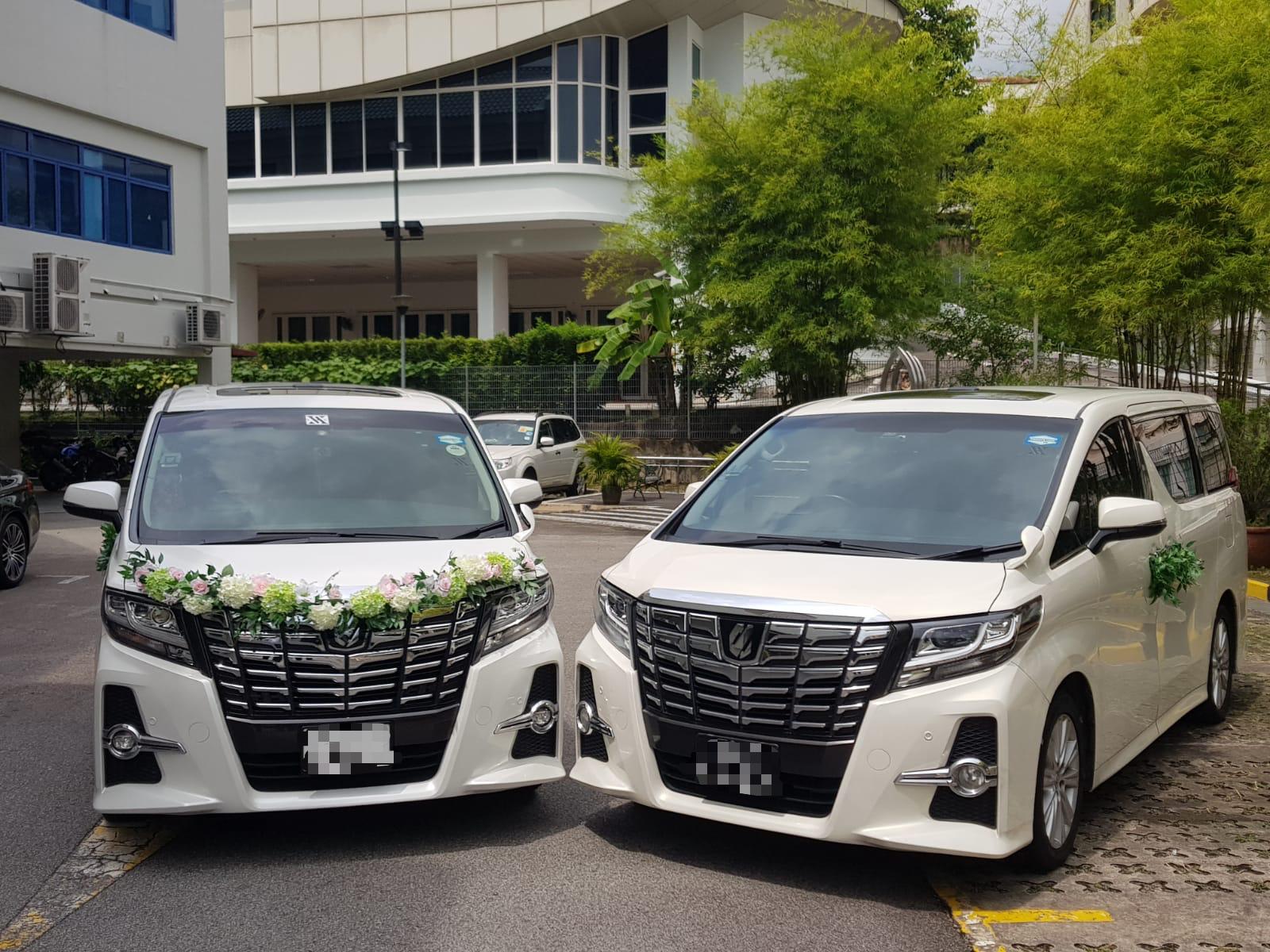 Toyota Alphard wedding car