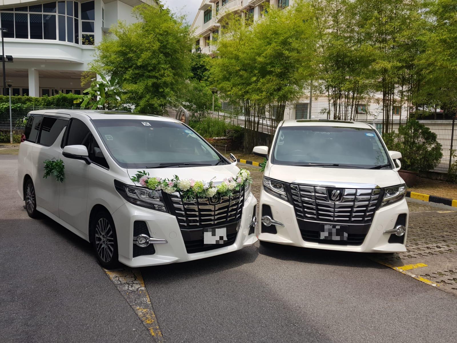 Toyota Alphard wedding car