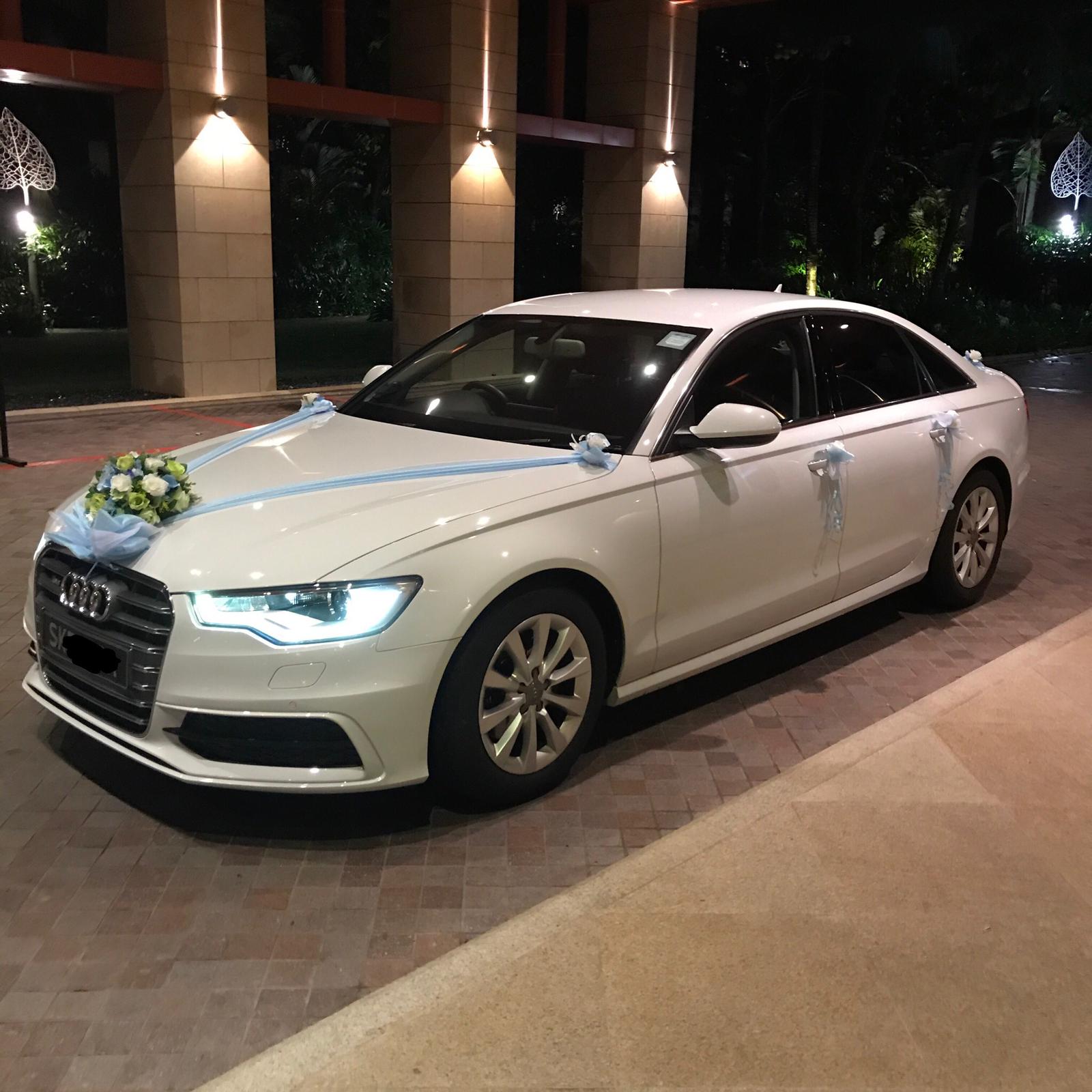 Audi A6 wedding car