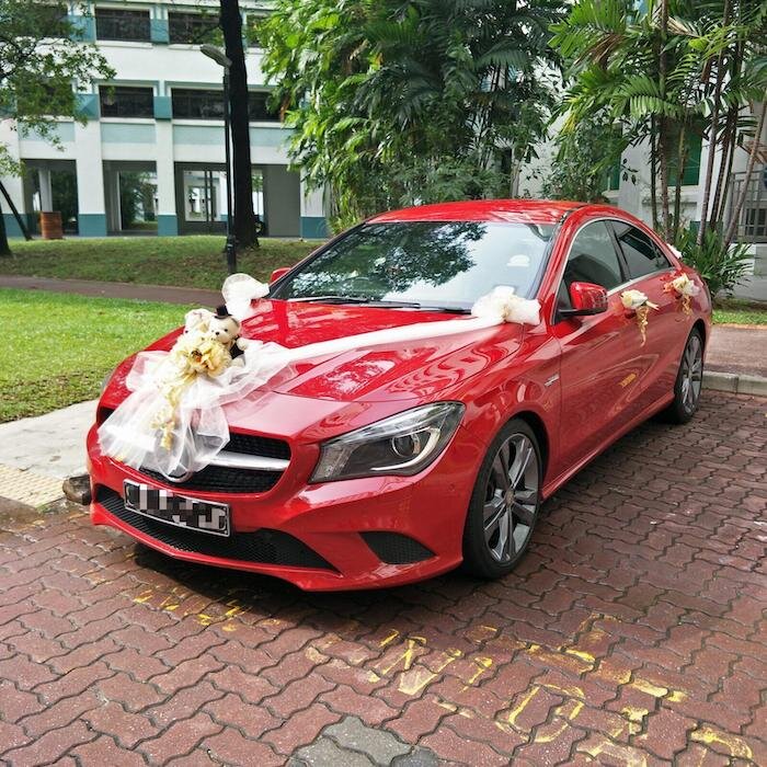 mercedes CLA wedding car .JPG