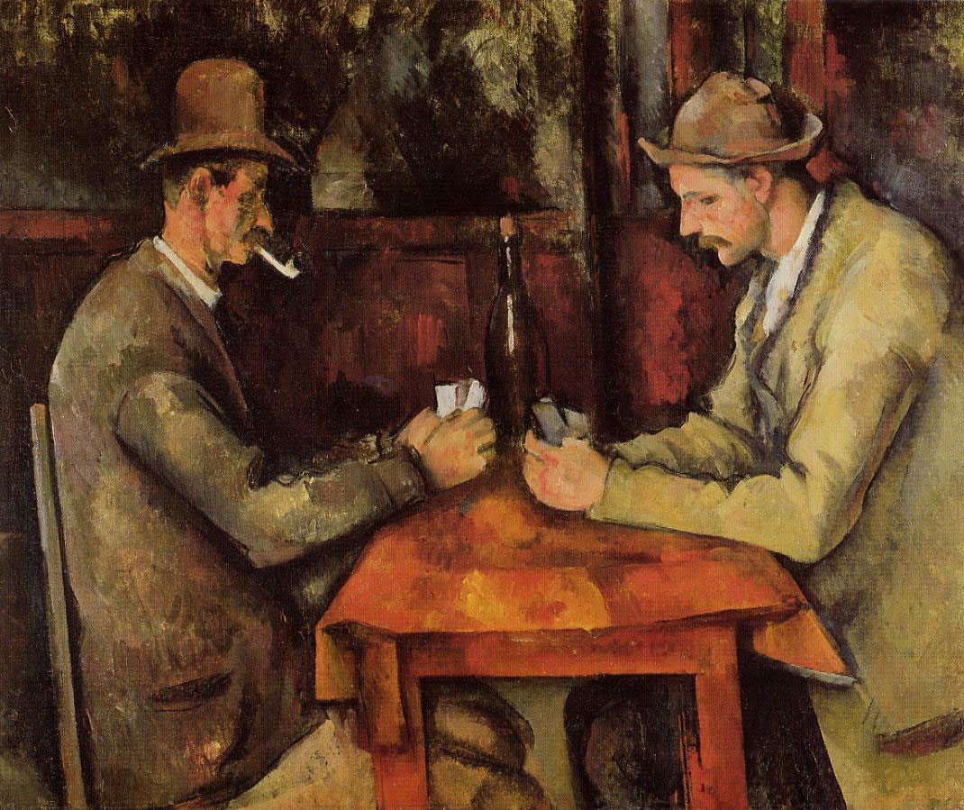 The Card Players, Paul Cézanne, 1894–95, Musée d'Orsay, Paris