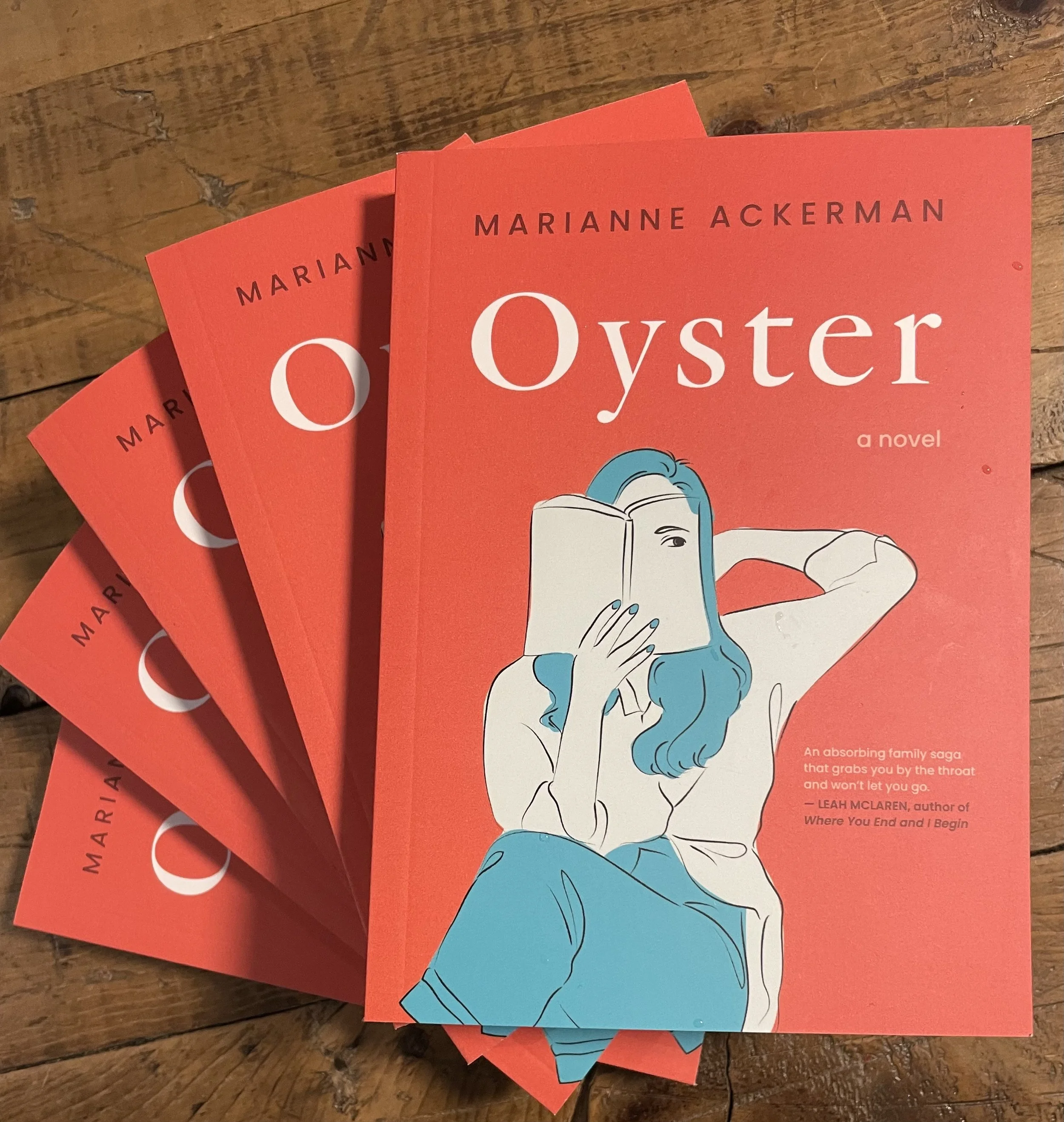 Oyster the novel coming soon!