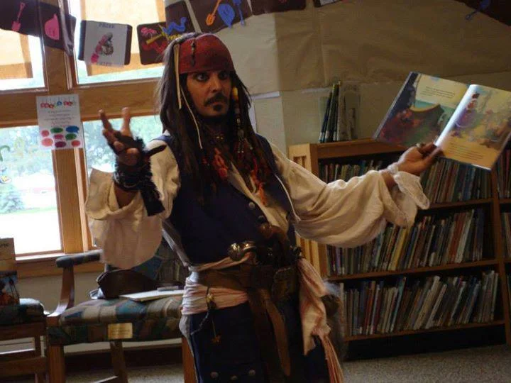 Seneca Falls Library Pirate Day