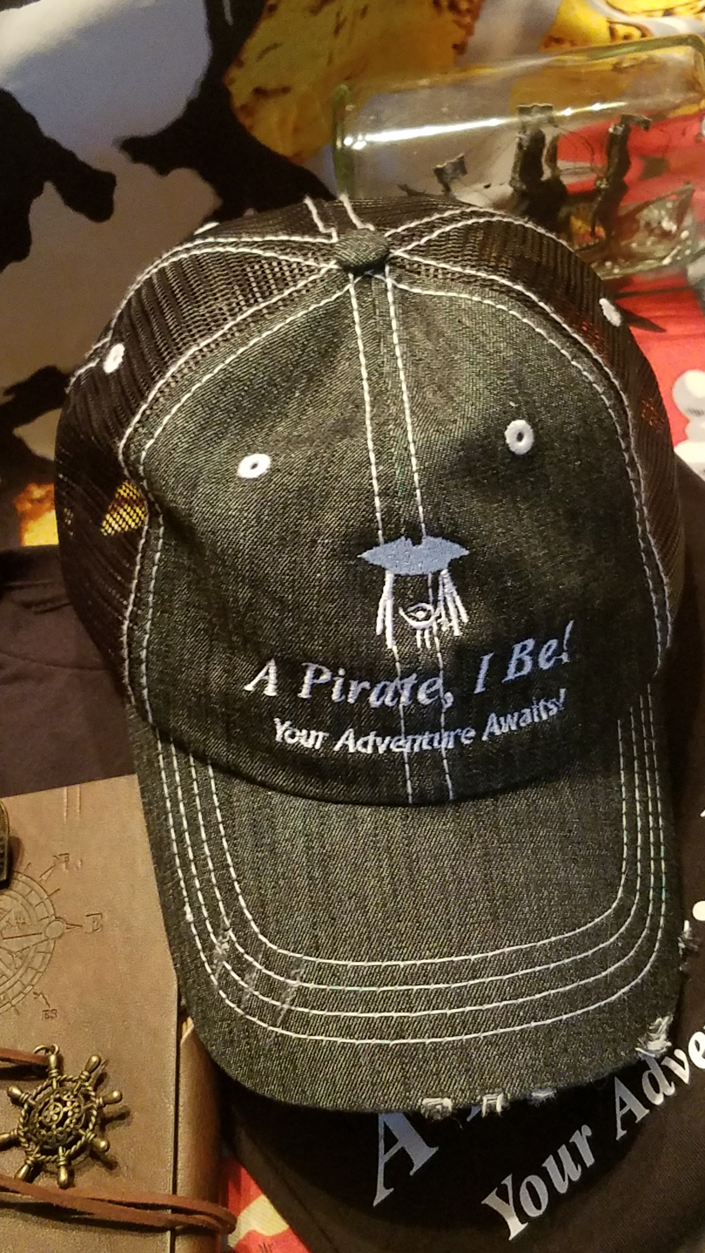 A Pirate, I Be!  One size Hat $15.00