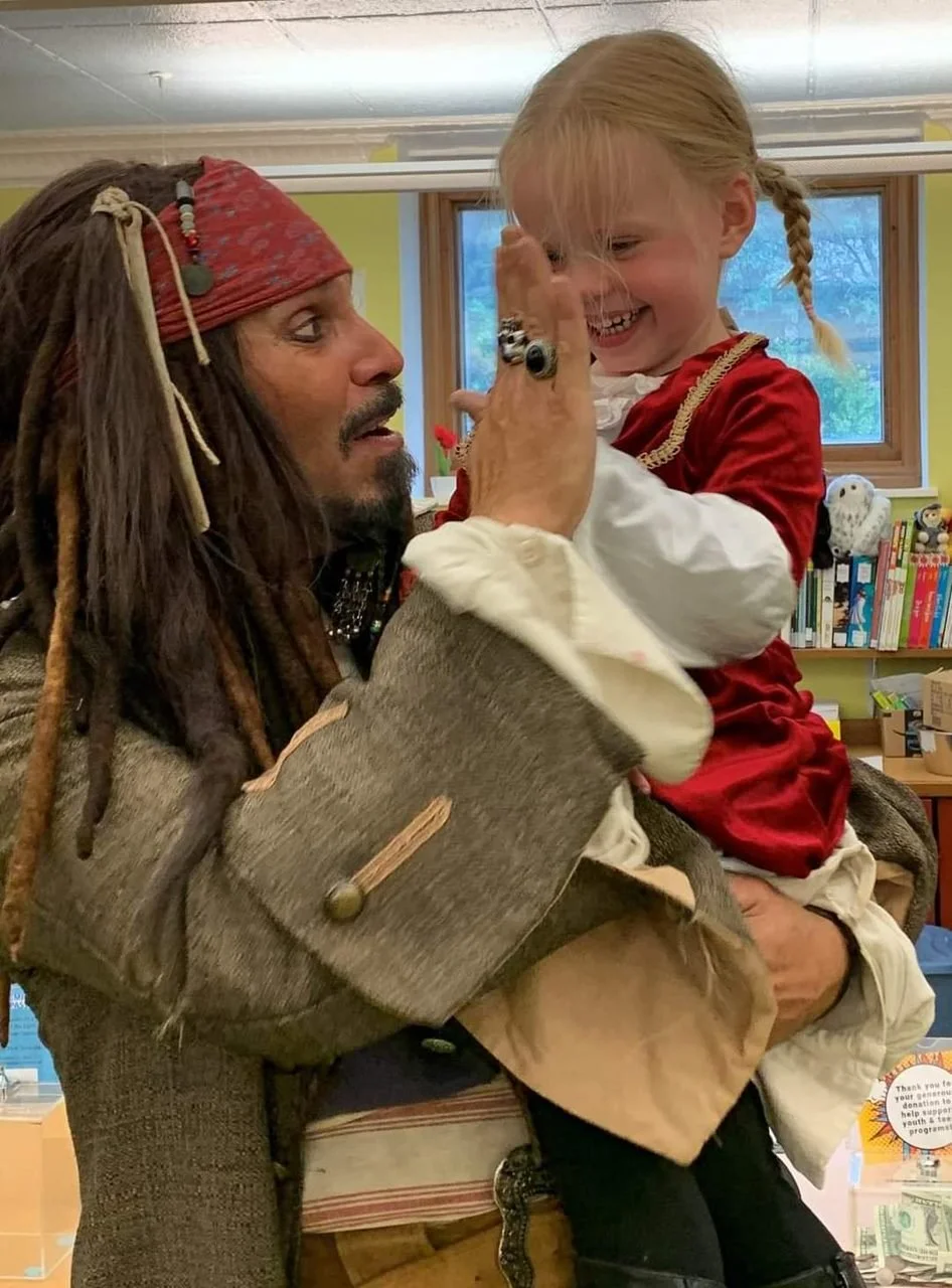 Talk Like A Pirate with Captain Jack at Phoenix Library