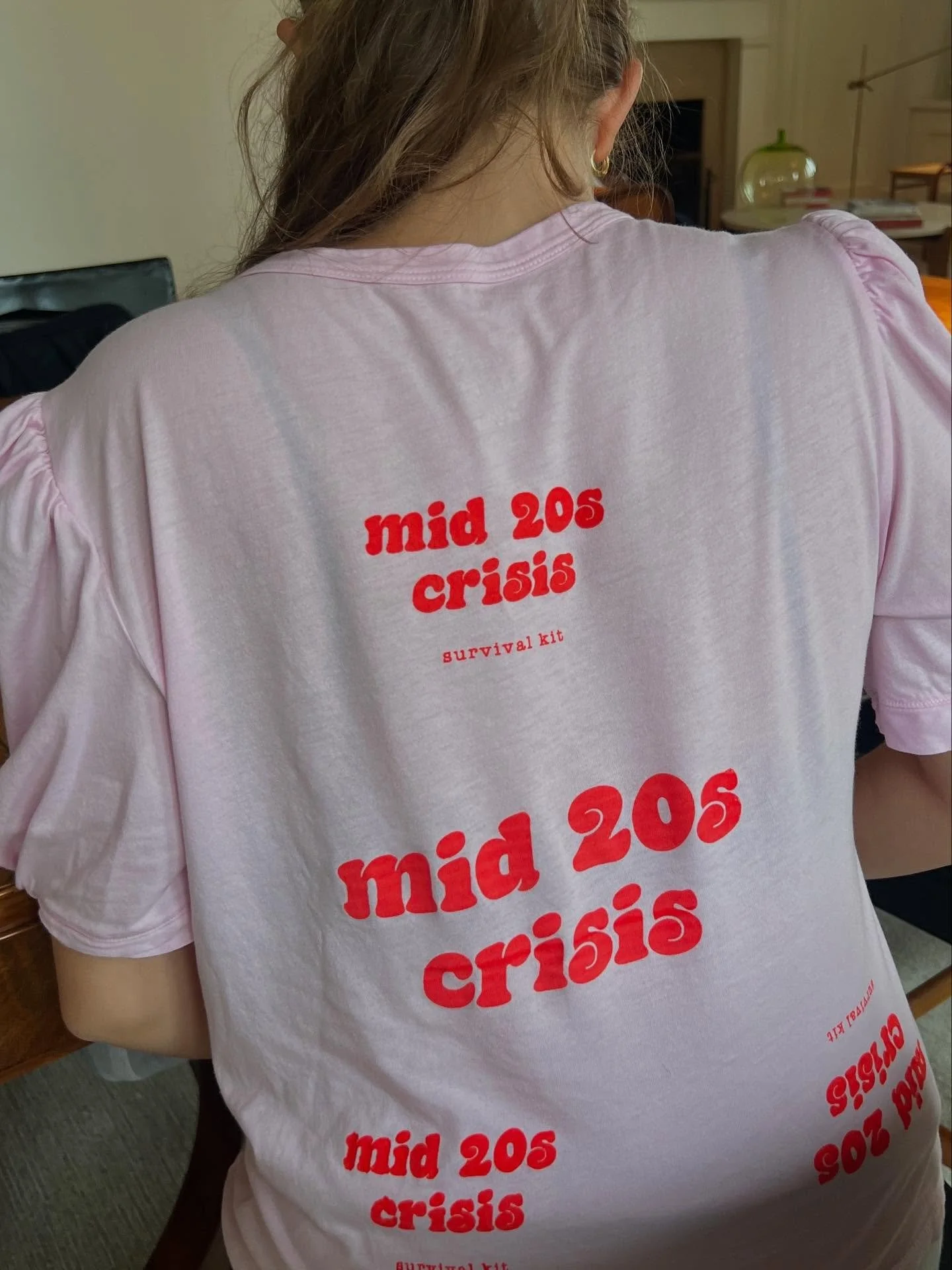 all the humans and animals are excited for mid-20s reading TOMORROW!!! OG merch by @artbarblog !!