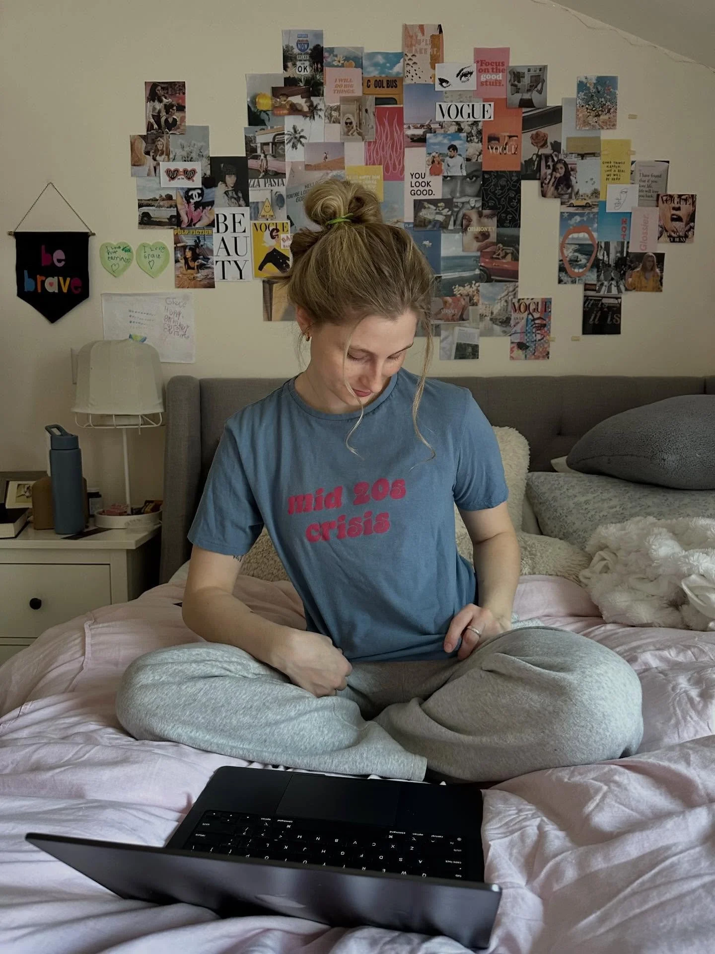 Are you going through a crisis? A minor inconvenience? Do you want everyone to just cut you some slack? Or do you just wanna support the coolest girls you know @gracerucci &amp; @annasheridan ? Link to mid 20s merch in bio!