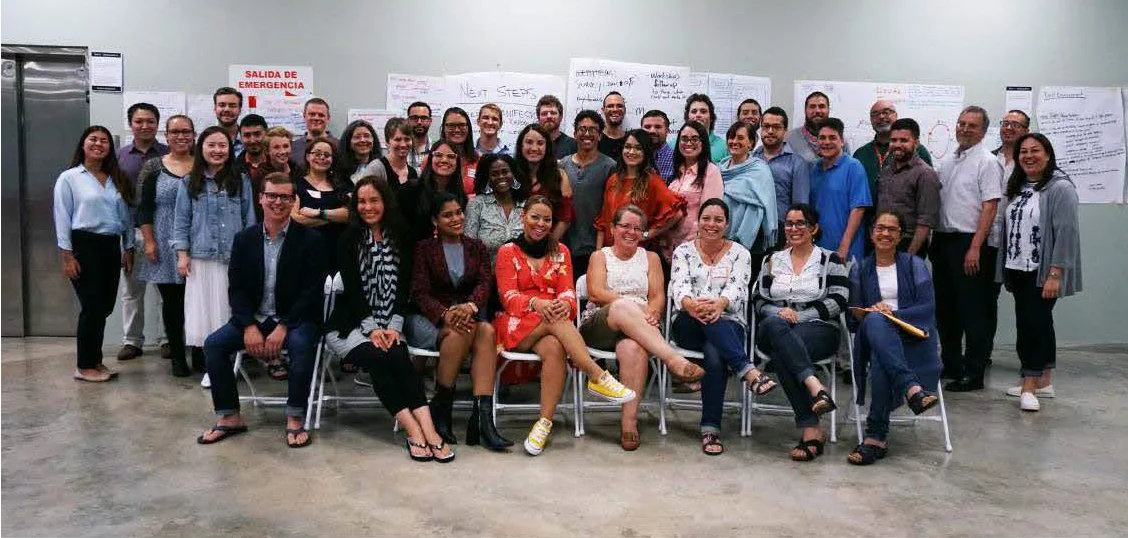 Participants for the 2018 Puerto Rico RISE(ing) work held in Mayaguez