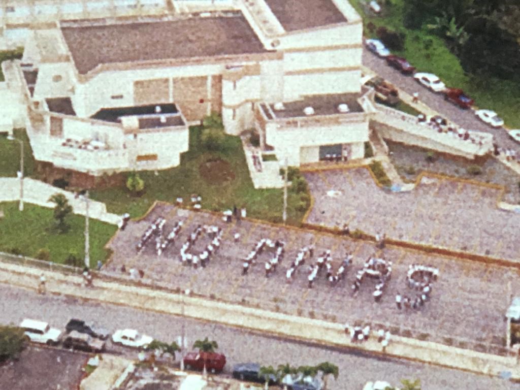 High school protest to mining proposal - From Casa Pueblo