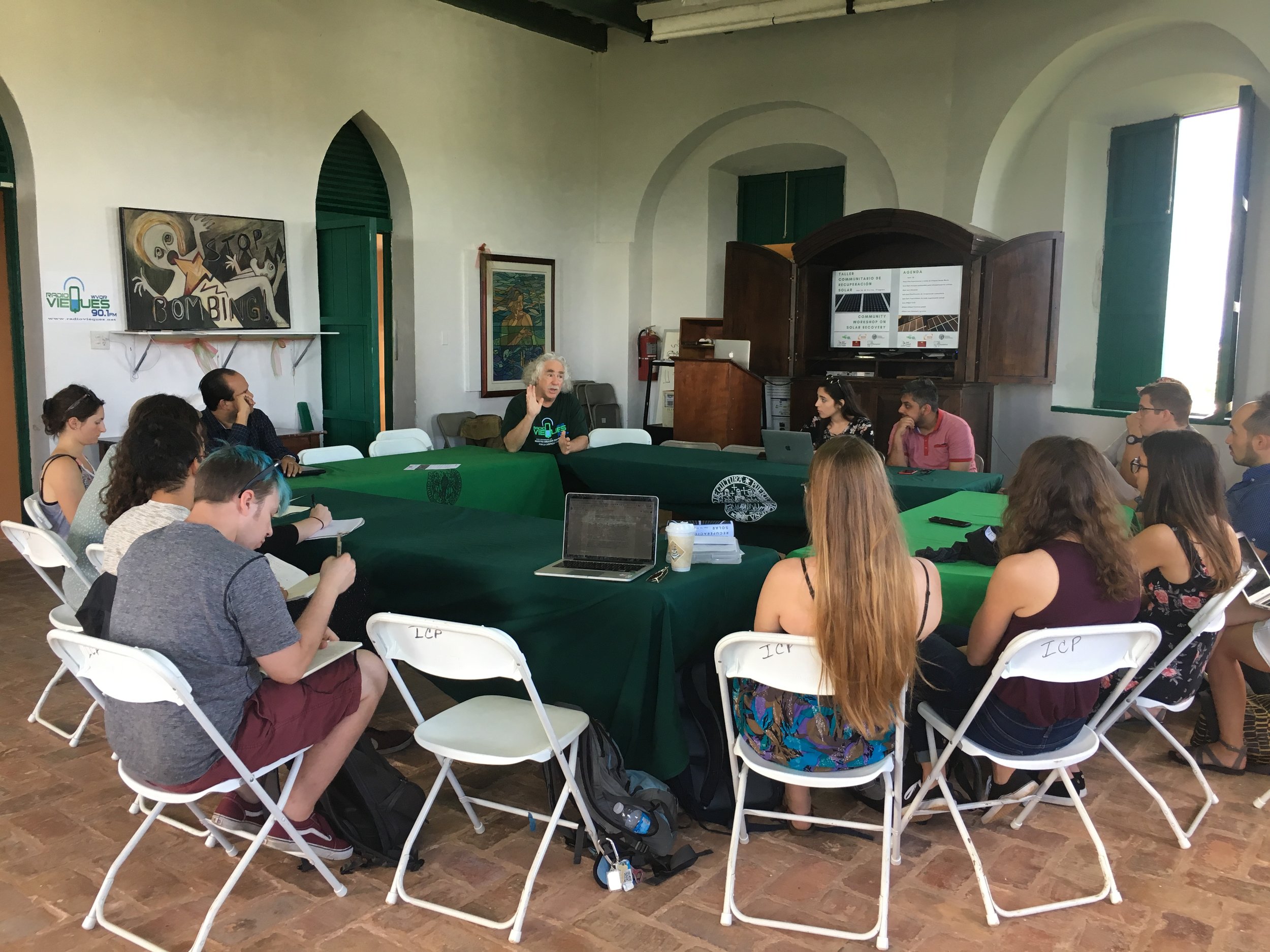 Robert Rabin narrates the history of vieques