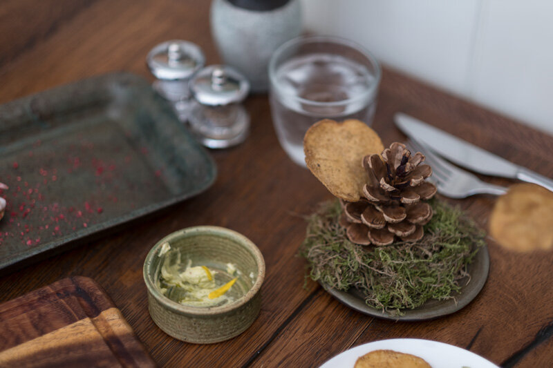 Benedicts-restaurant-Norwich-Richard-Bainbridge-Fiona-Burrage-Norfolk-Photographer-kitchen-Food-pine-cone.jpg