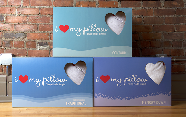 I Love My Pillow - Branding
