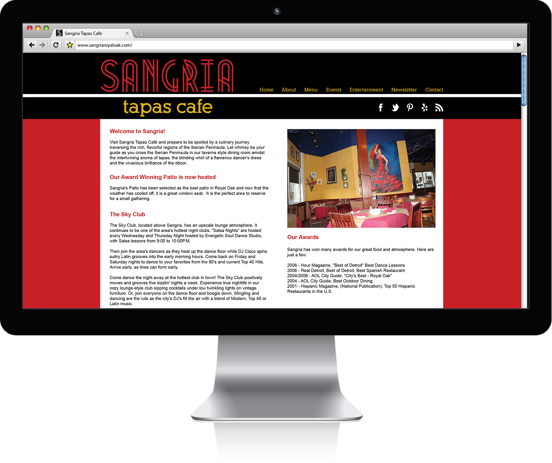 Sangria Tapas Cafe - Branding