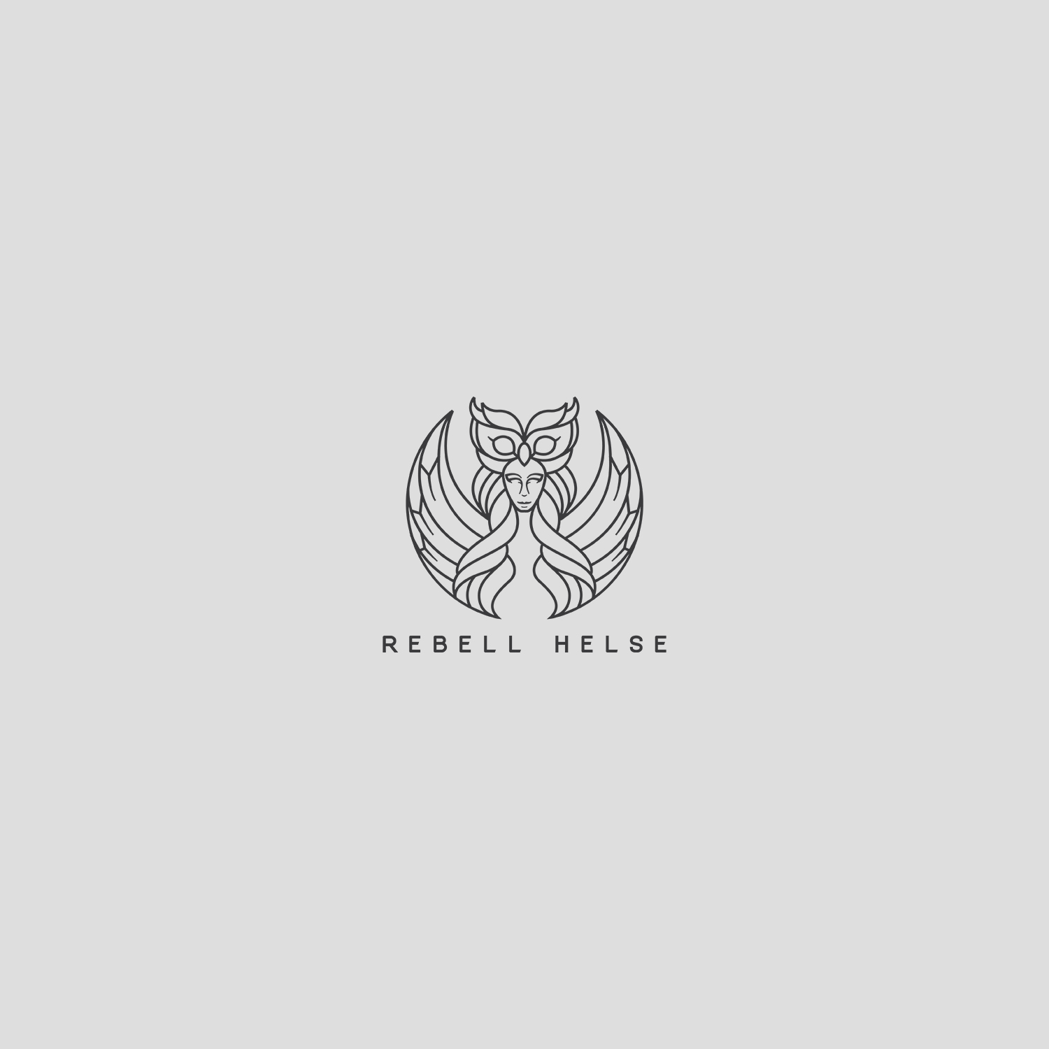 Rebell Helse Logo design