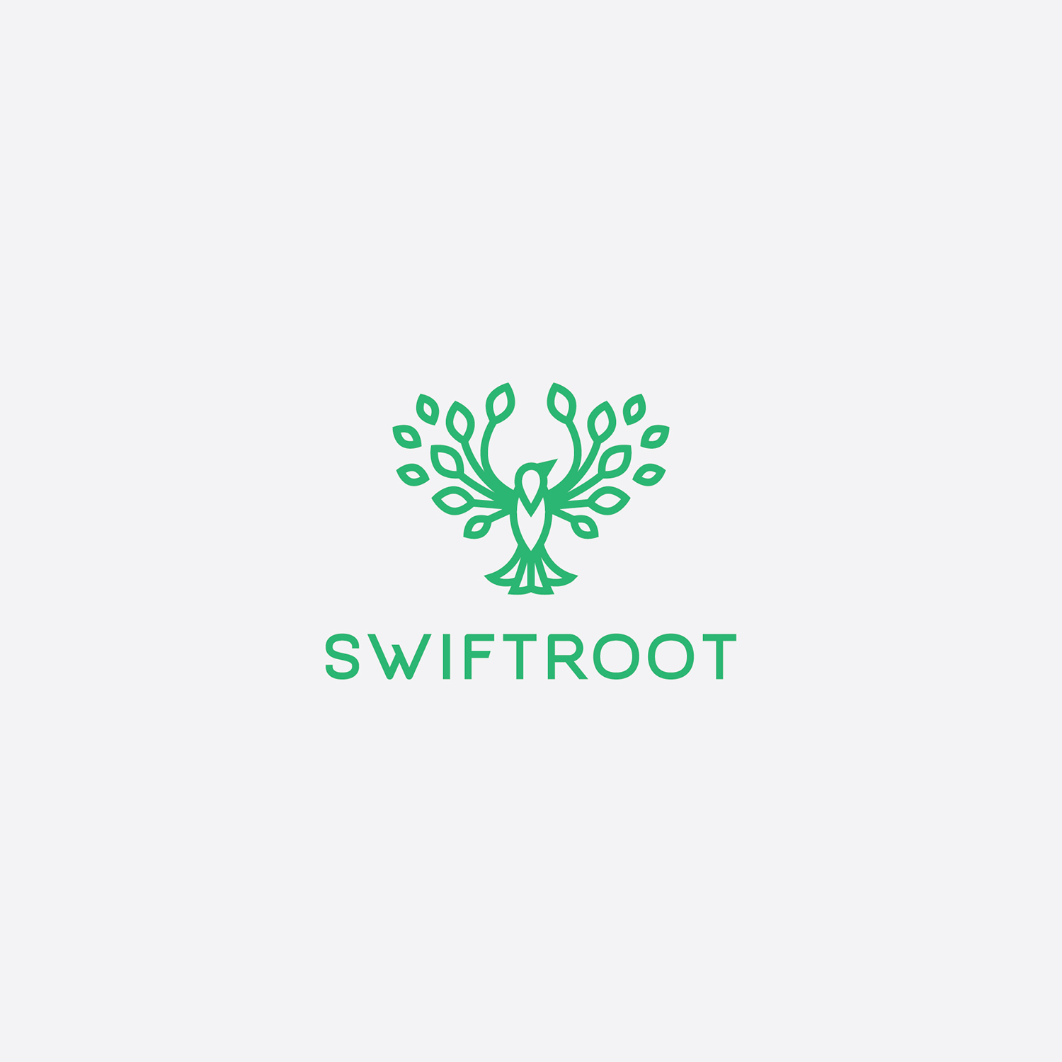 Swiftroot logo design