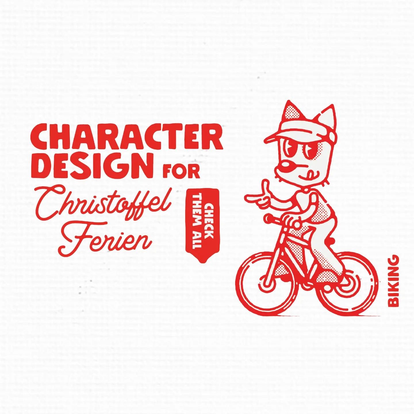 Something new and exciting! Christoffel Ferien provides holiday properties to active families and sport enthusiasts. The goal was to create a friendly Jack Russell Terrier character in a retro style. The character is cute, friendly and depicting diff