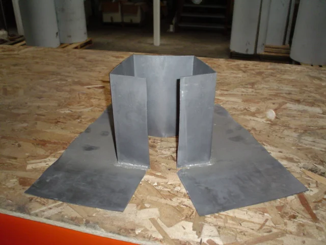 Square Split Custom Flashing
