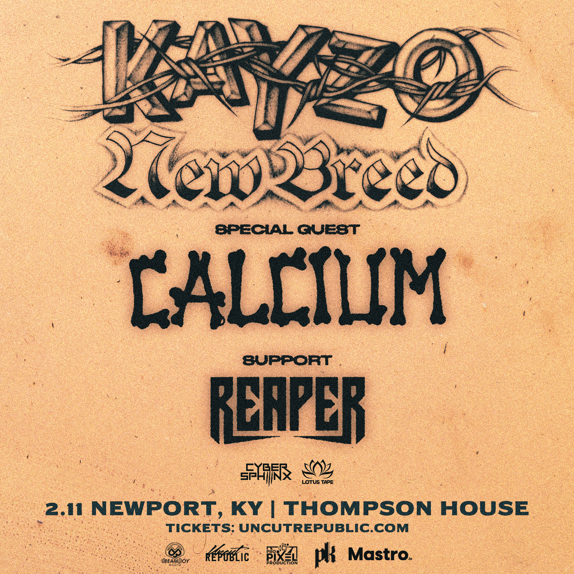 Kayzo, New Breed, Calcium
