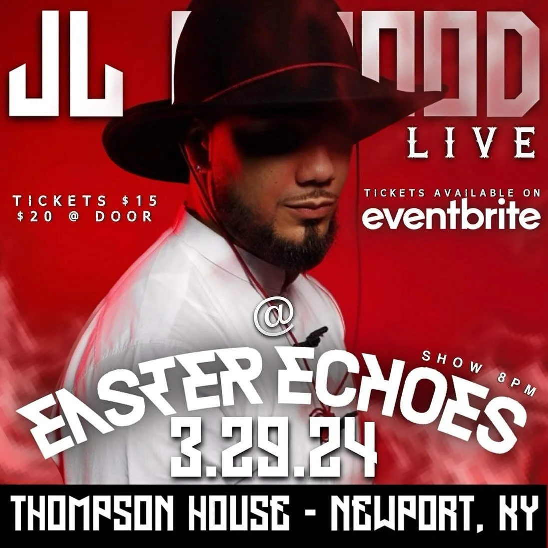 @m.skero Presents Easter Echoes Featuring @jlbhood  this Friday March 29th! Doors at
