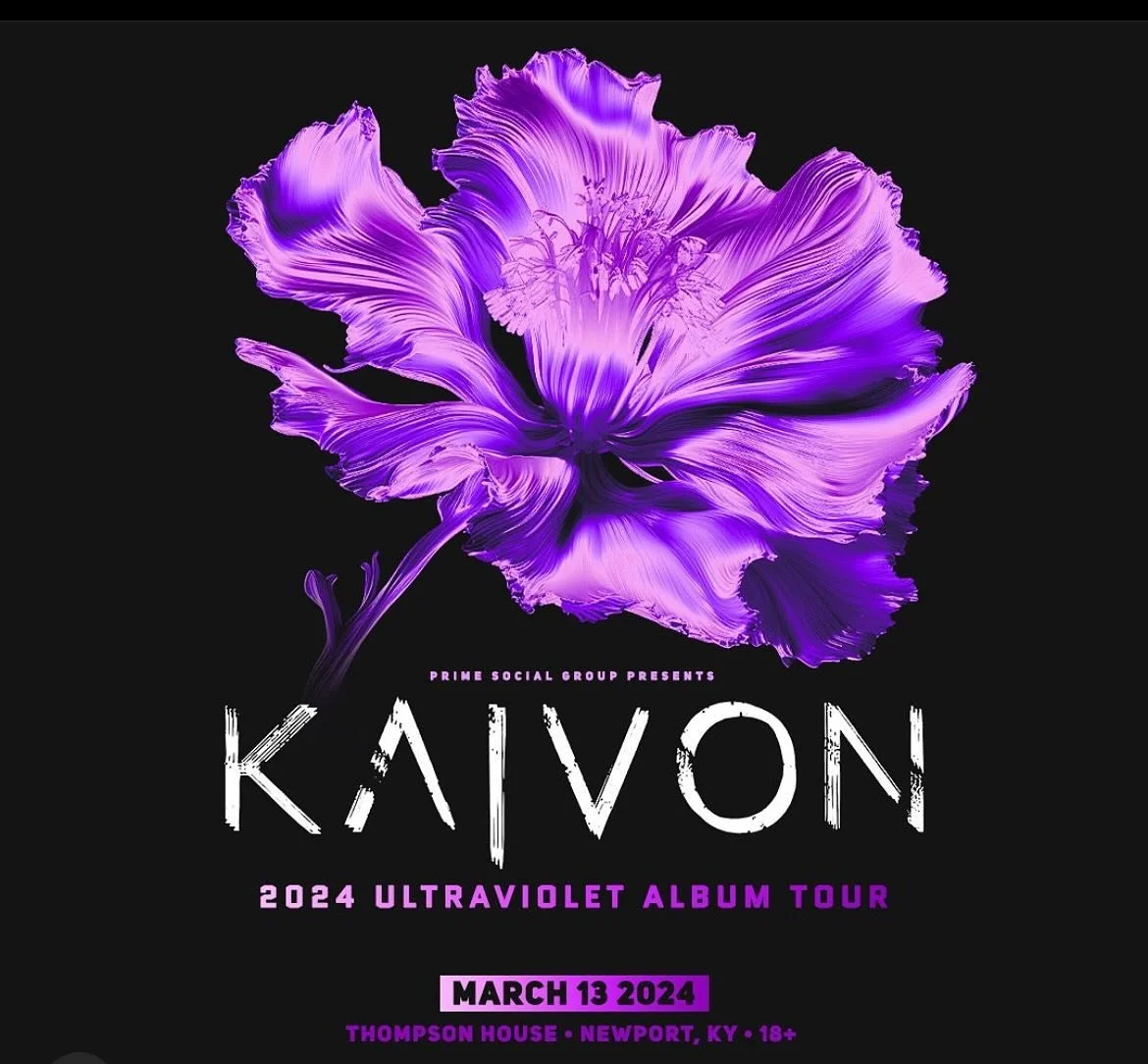 We are one Month Out from @kaivon ! Tickets available at Thompsonhousenewport.com !!!
