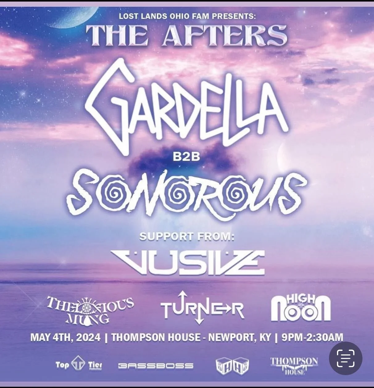 Liquid Afters !!!! @gardellaaa &amp; @sonoroussoundz  on the Decks. See you here&rsquo;, tickets available at door! Or on our website!