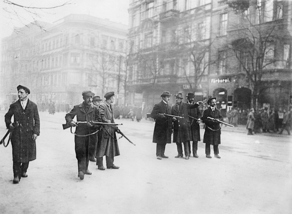 Spartacists on the streets of Berlin