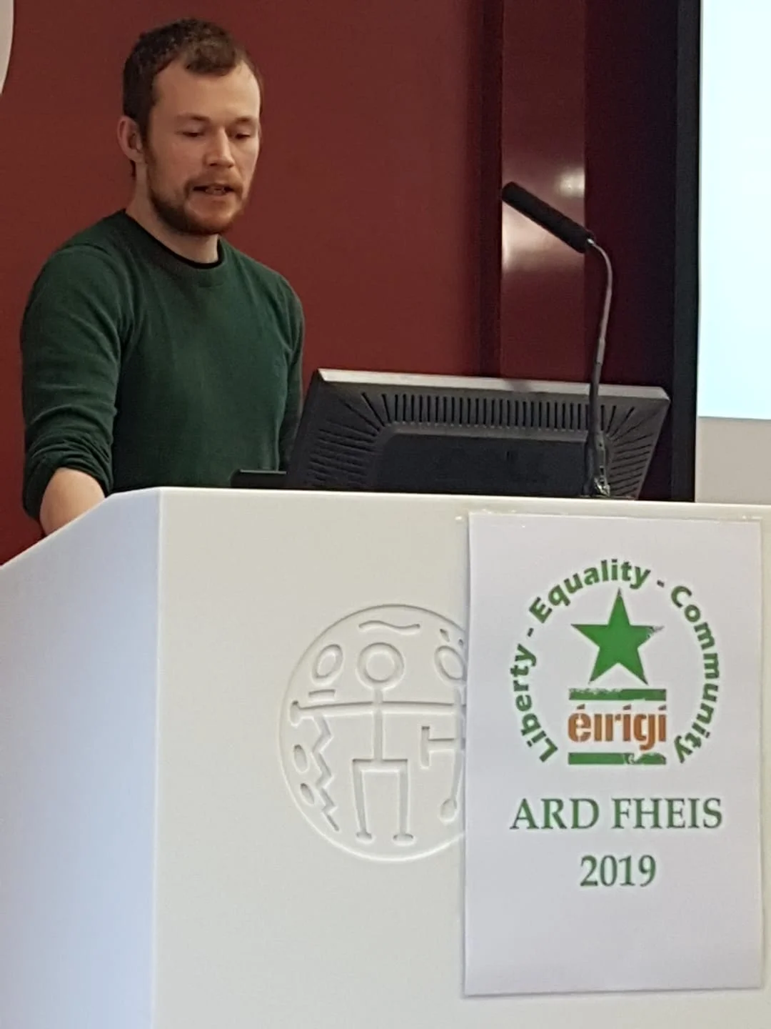 Senán Mac Aoidh of Misneach Address to Éirígí Ard Fheis