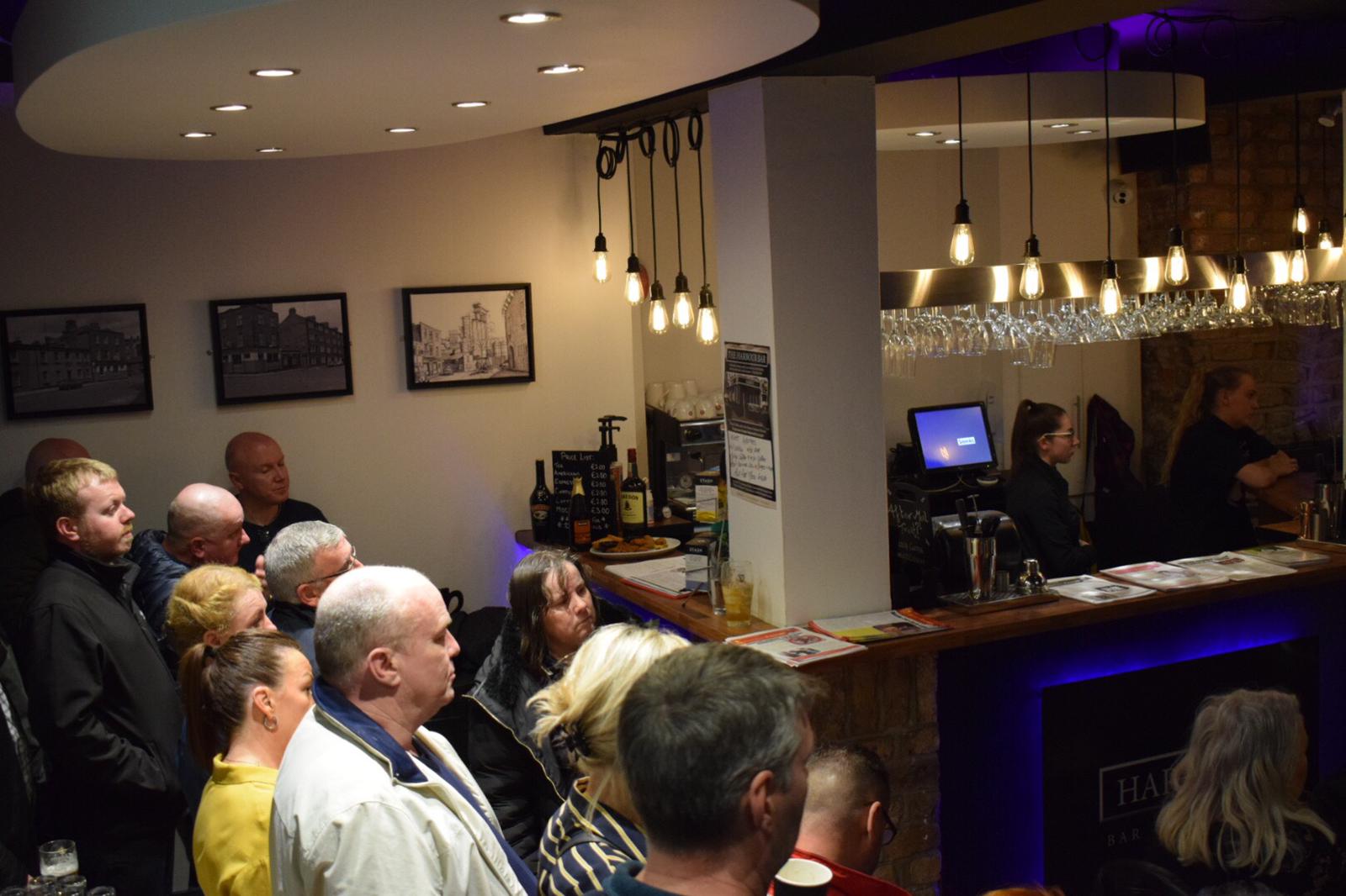 Standing room only