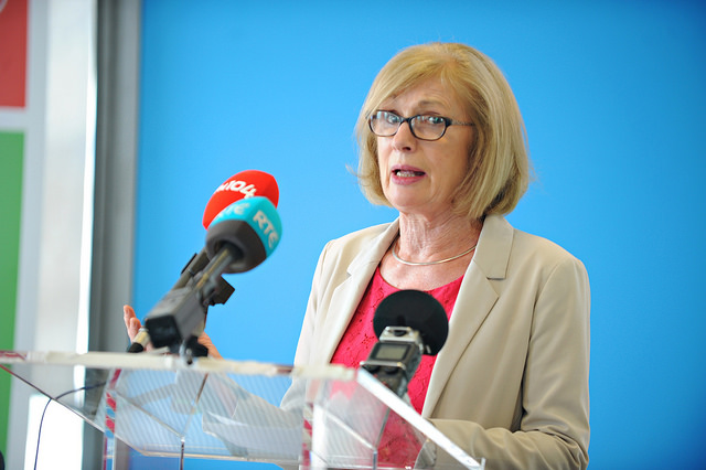 Jan O’Sullivan, Labour Party housing spokesperson. Having spent decades supporting the market-led model of housing, Labour now claim to want a new system of ‘public housing that is open to everyone.’