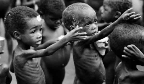In 1979, between 400 million and 450 million people were estimated to be suffering from malnutrition. Today that figure is over 800 million.