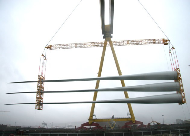 Wind turbines, not ships, have been the core business of Harland and Wolff for a number of years.