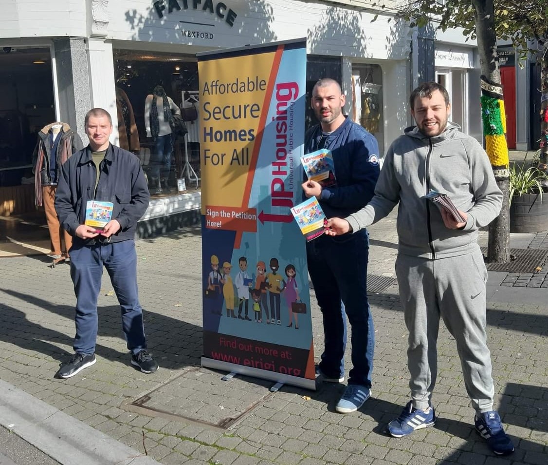 Wexford UP Housing Campaign Launch Set For November 12th