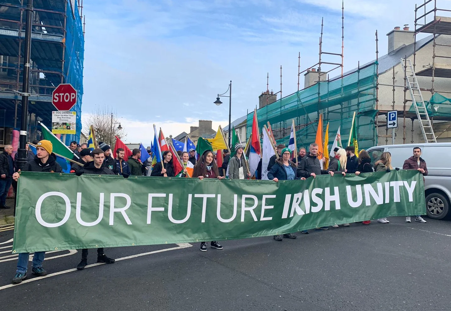 Éirígí Joins The March For Irish Unity 