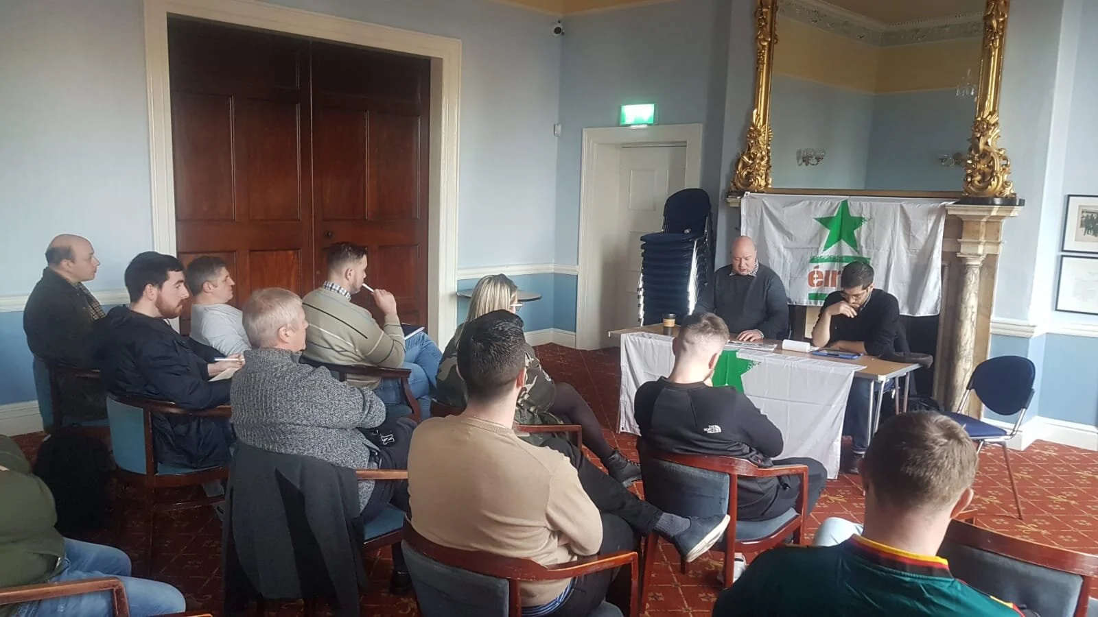 Video - Benoit Lahouze Speaking In Dublin About French Pension Strike