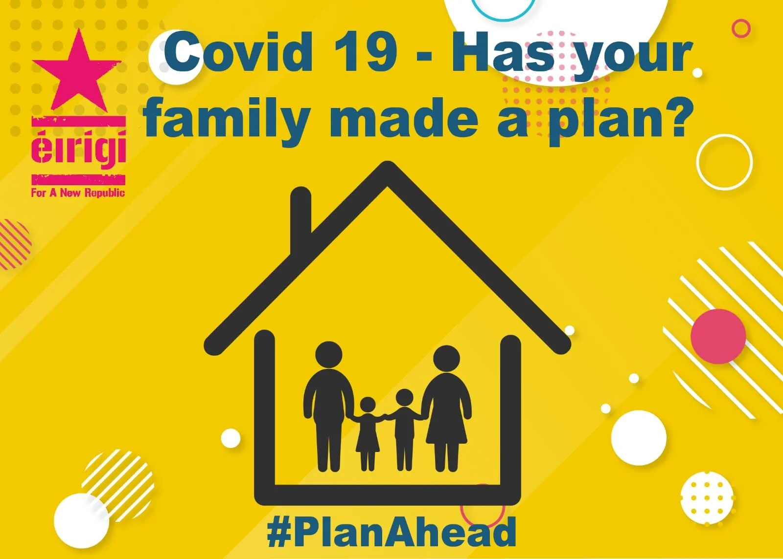 Covid-19 - Has Your Family Made  A Plan?