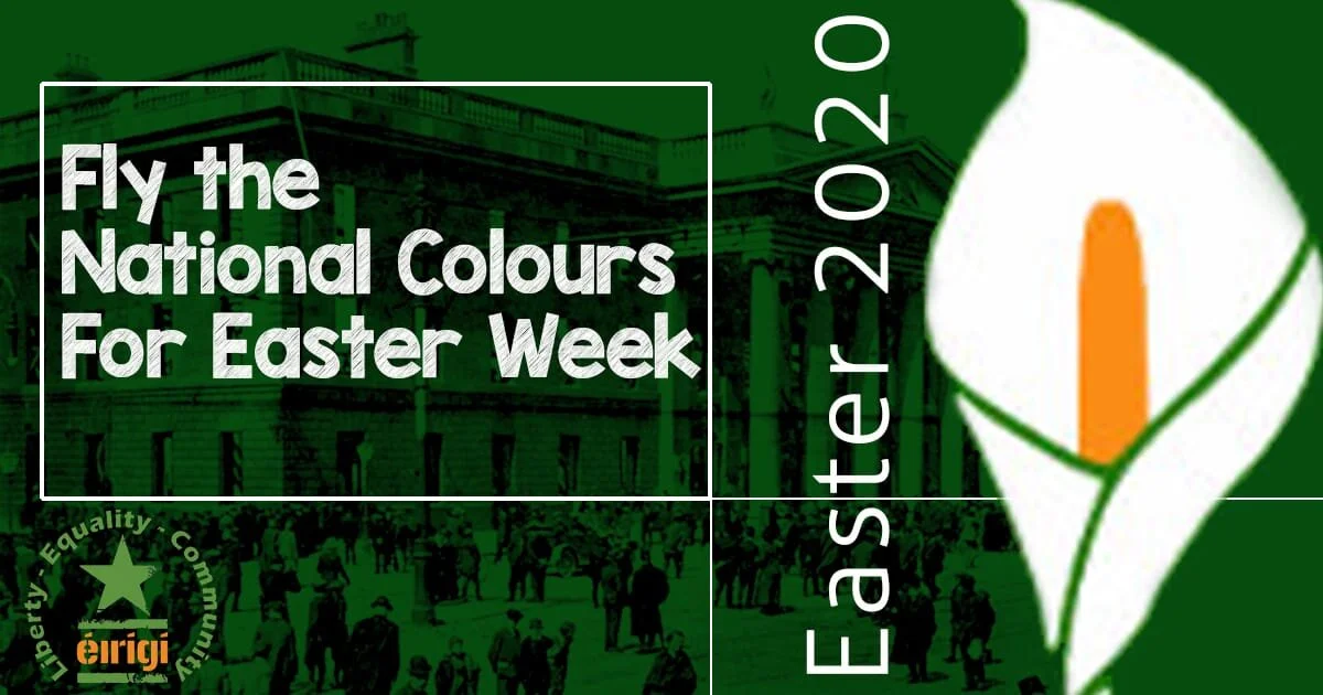 Fly The National Colours For Easter Week