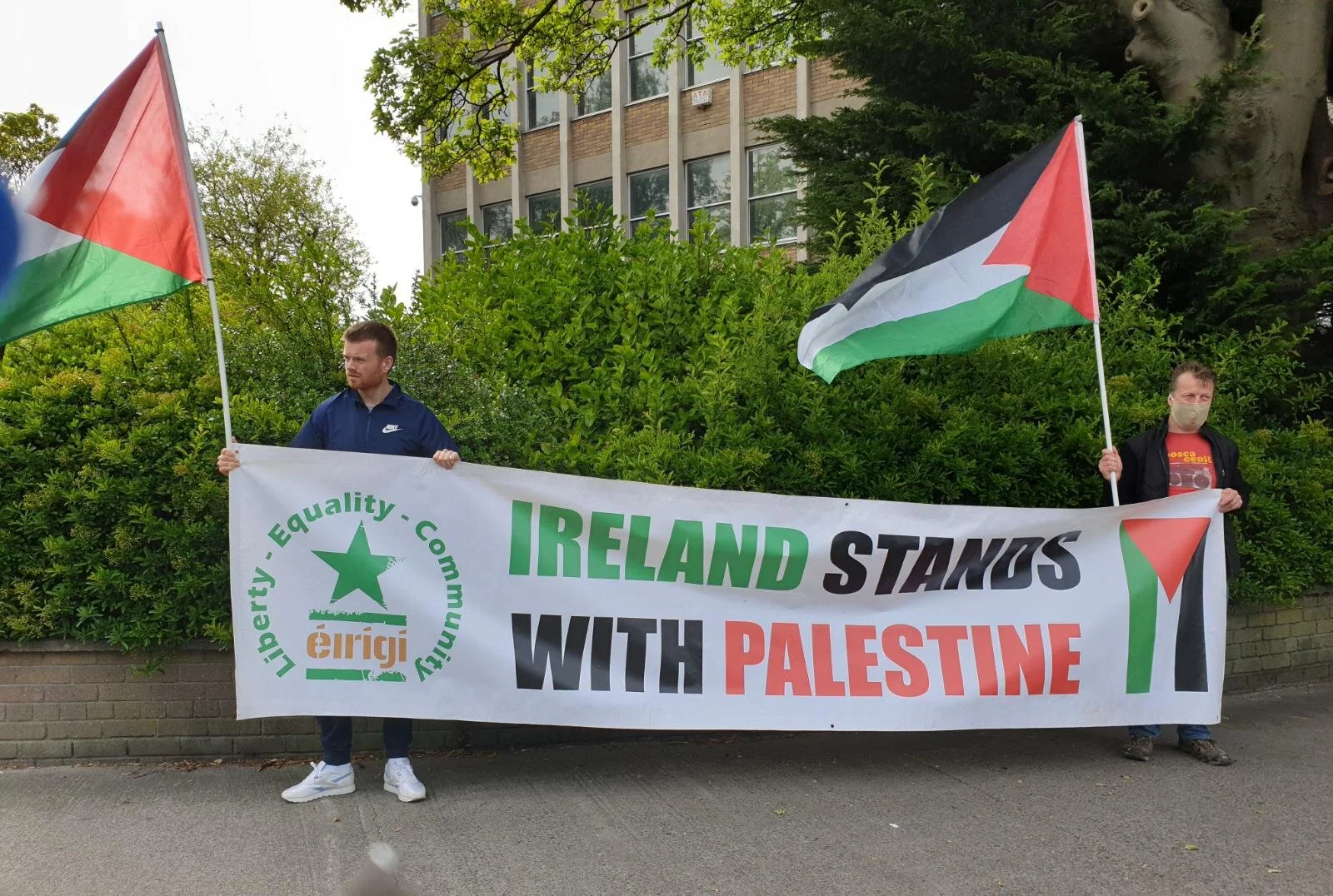 Éirígí Activists Mark Nakba Day In Solidarity With Palestine