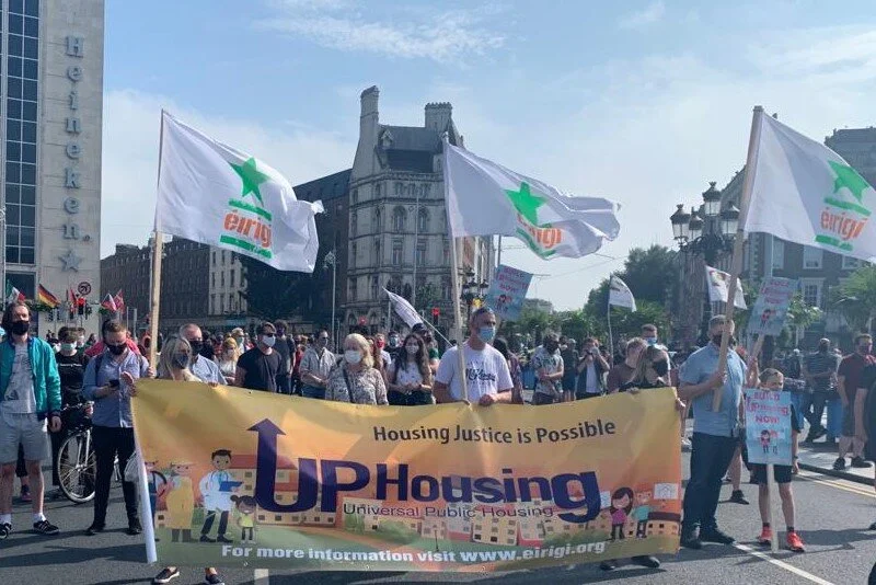Report & Photos From Dublin Housing Protest