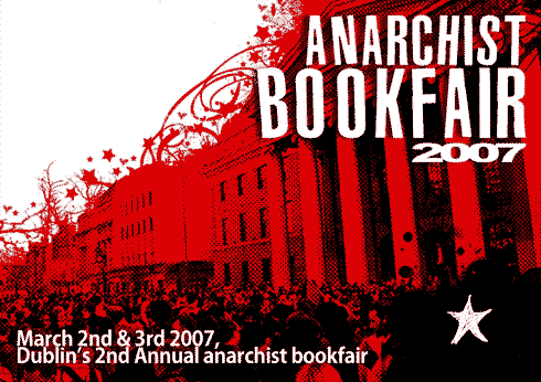 Éirígí's Daithí Mac An Mhaistír At Last Weekend's 'Anarchist Book Fair'