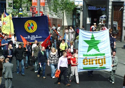 Photographs From The Dublin May Day Parade