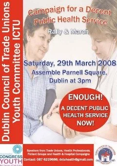 March For A Decent Public Health Service