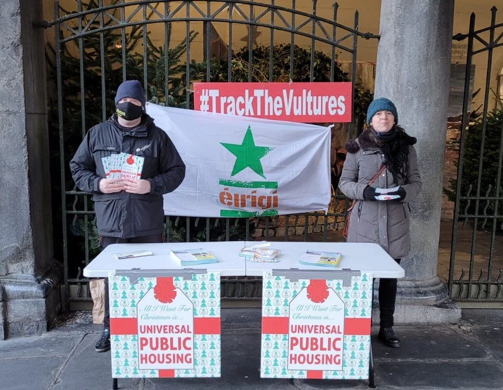 "All I Want For Christmas Is Universal Public Housing" Campaign Rolls Out Across Ireland