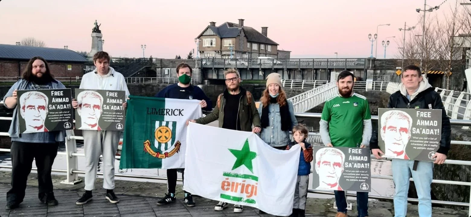 Éirígí Limerick Calls For Release Of Ahmad Sa'adat And All Palestinian Political Prisoners
