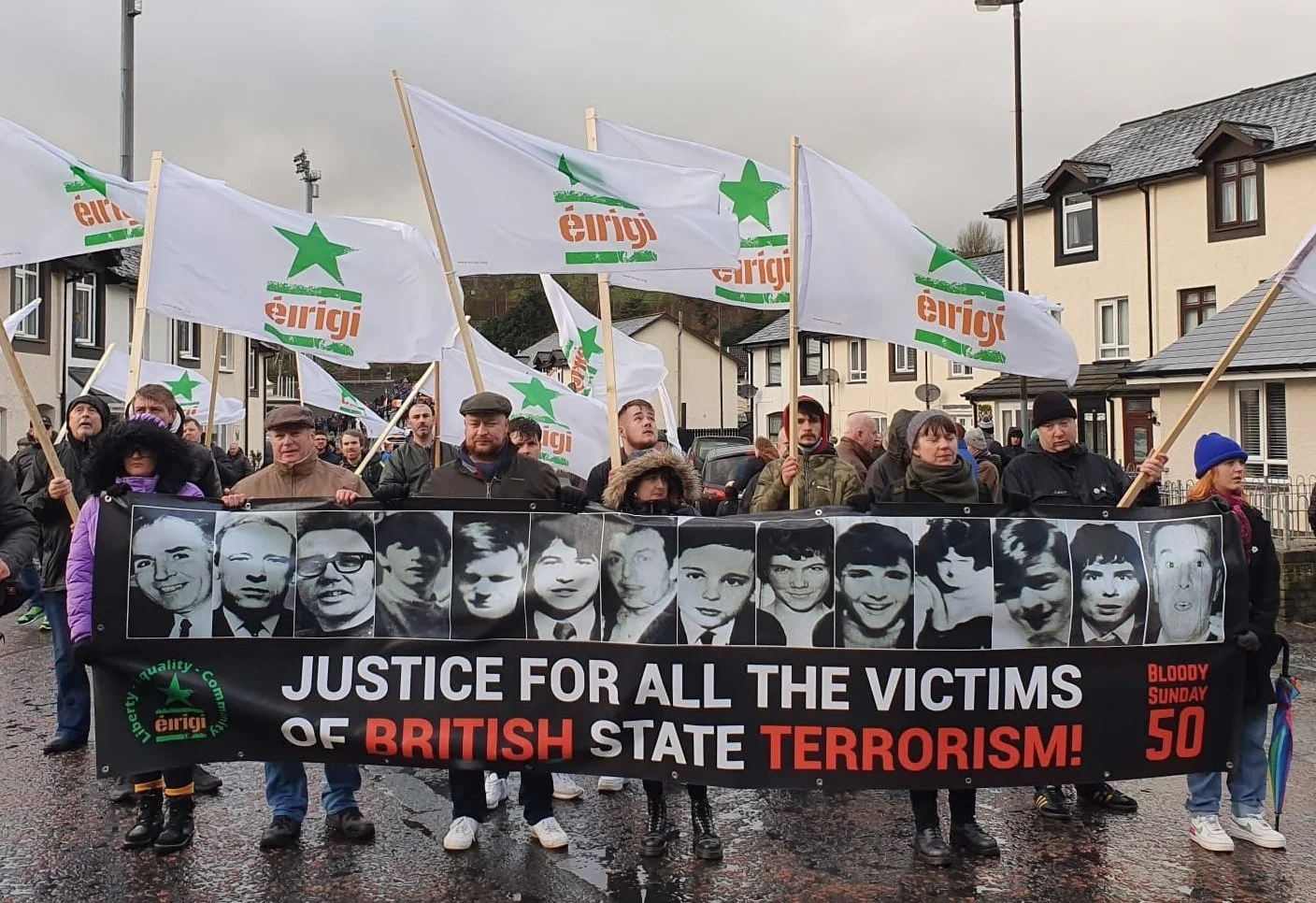Éirígí Marks Bloody Sunday 50th Anniversary In Derry &amp; Galway