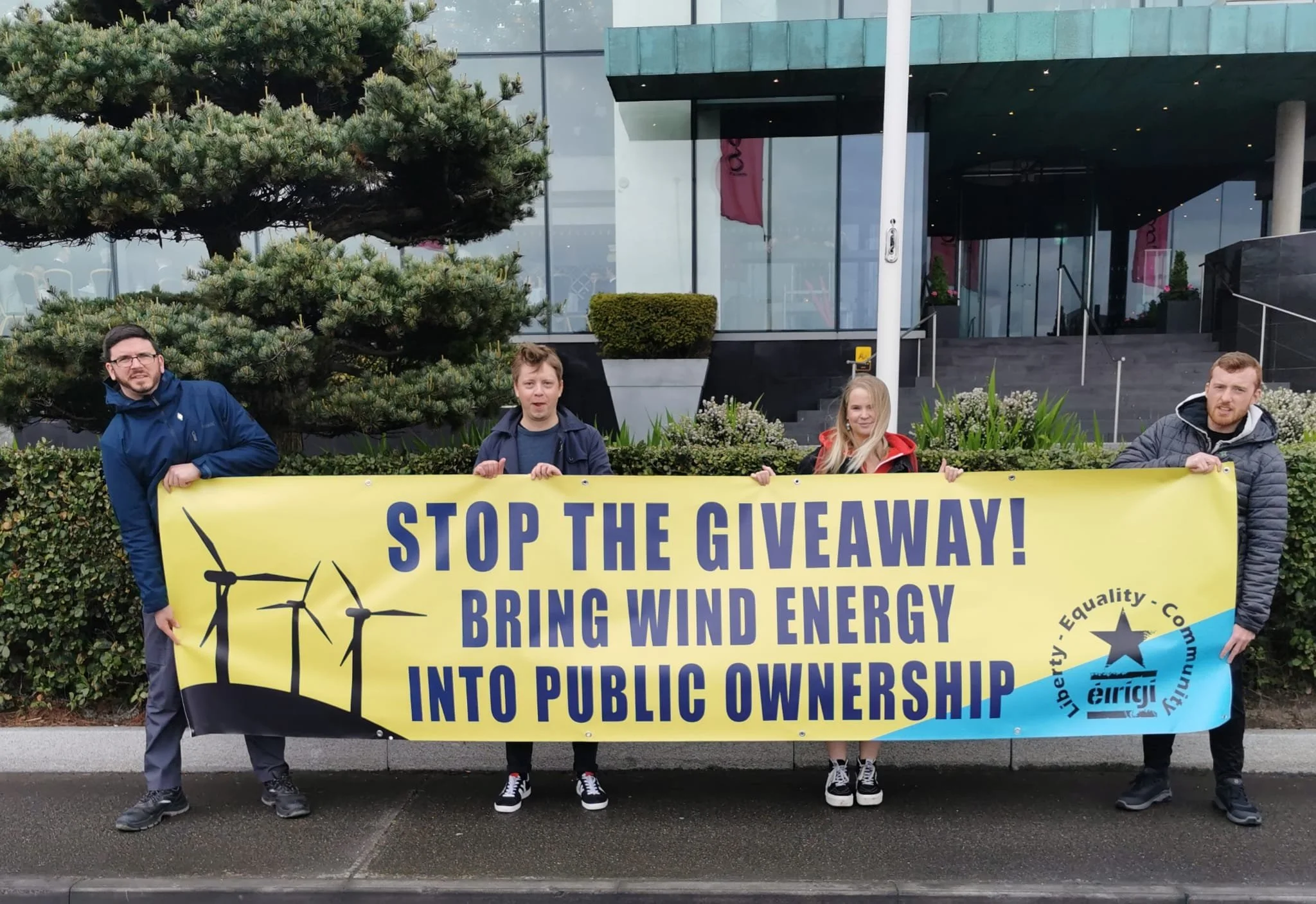 Protest The Giveaway Of Ireland's Energy Resources - Green Party Offices, Galway - 1pm, Saturday, July 2nd