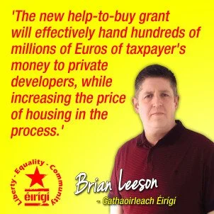 Éirígí’s Brian Leeson Slams Twenty-Six County Budget Announcements